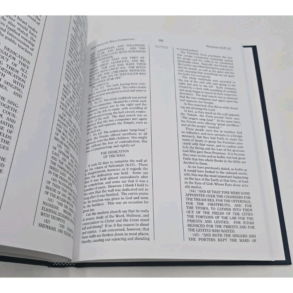 Jimmy Swaggart Bible Commentary Ezra Nehemiah Esther Hardcover Christian Study